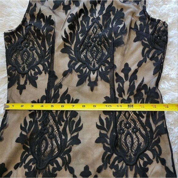 Blue pepper lace overlay dress - Picture 5 of 8